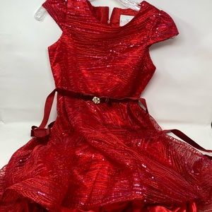 Red dress for girl
